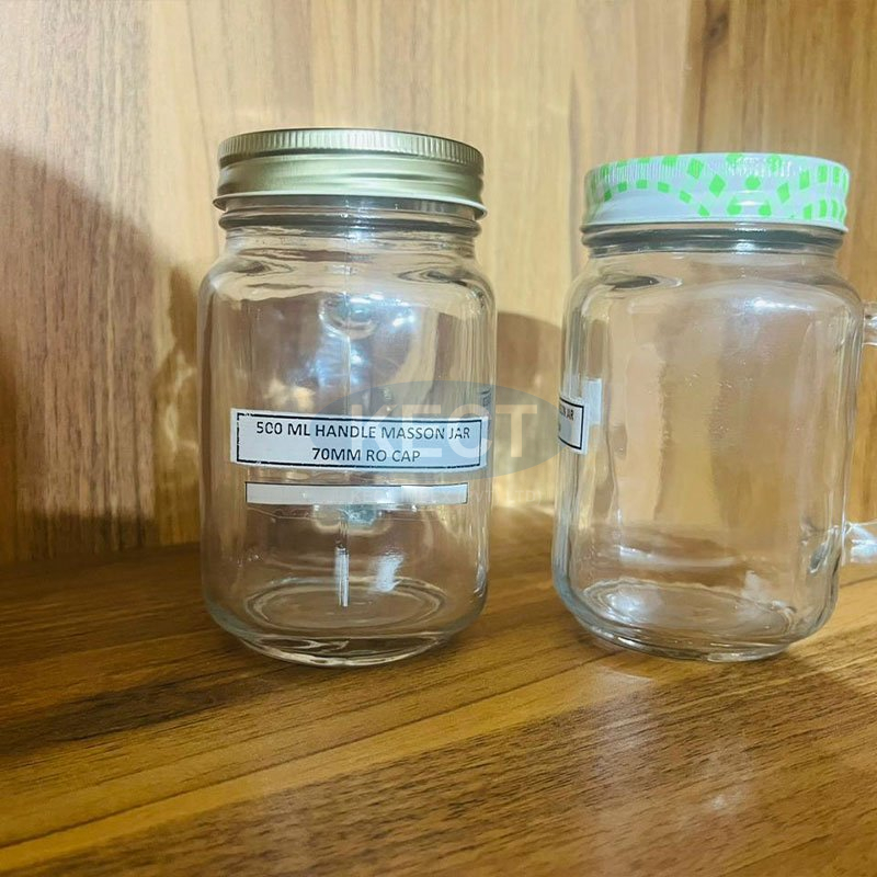 500ml Handle Masson Jar